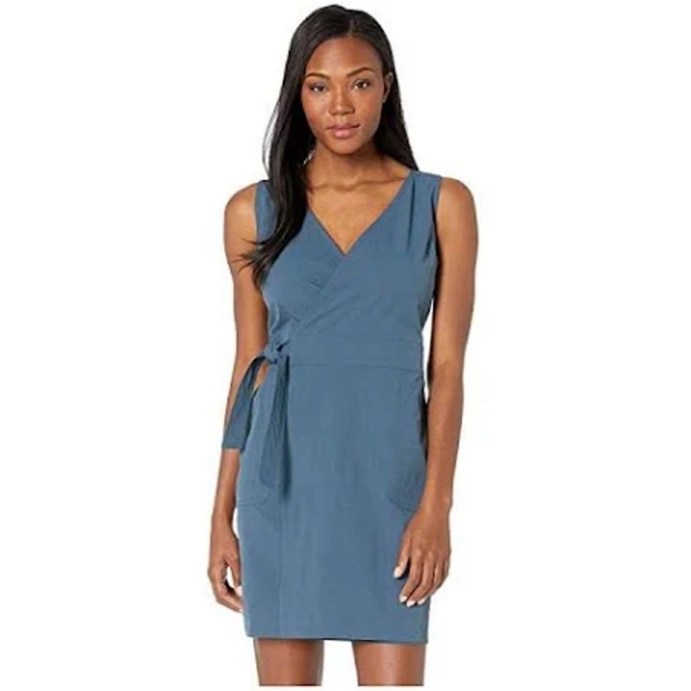 United by Blue North Wind Wrap Dress in Orionblue Size‎ Large